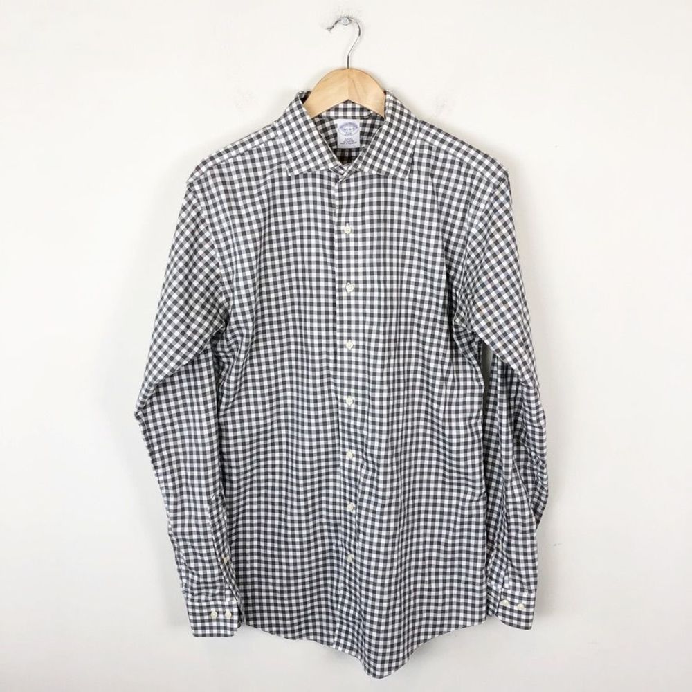 Brooks Brothers Gingham Button Down Shirt
